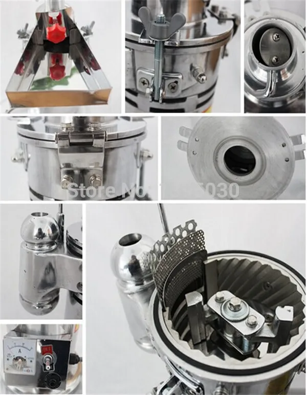 NEW 220v/50hz DF-15 Continuous Mill Herb Grinder Automatic Hammer/Mlling Machine/Pulverizer/Pulverizing Machine