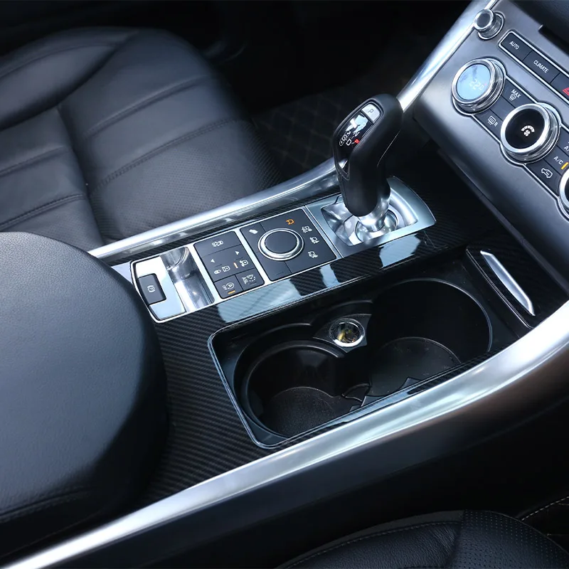 Für Land Rover Range Rover Sport 2014-17 Carbon Faser Auto Center Control Panel Lenkrad Tür Trim Aufkleber auto Zubehör – Detail 1