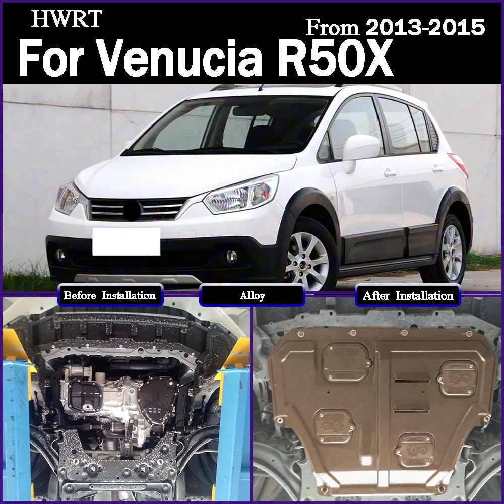 

Under Engine Guard Splash Shield Mud Fender Cover Plate Fender Mudguard Protector For Venucia‌ R50X 2013-2015 1.6L