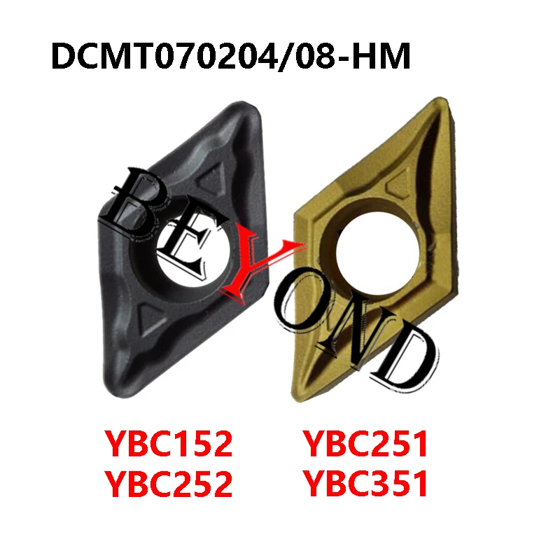 

DCMT070204-HM YBC152 YBC251 YBC252 YBC351 DCMT070208-HM оригинальные вставки Cabide, токарные станки с ЧПУ, инструменты DCMT 070204 070208 с ЧПУ для стали