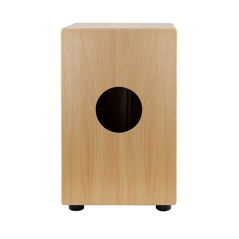 GECKO Sapele pomelle cajon drum with steel string wholesale price percussion drum