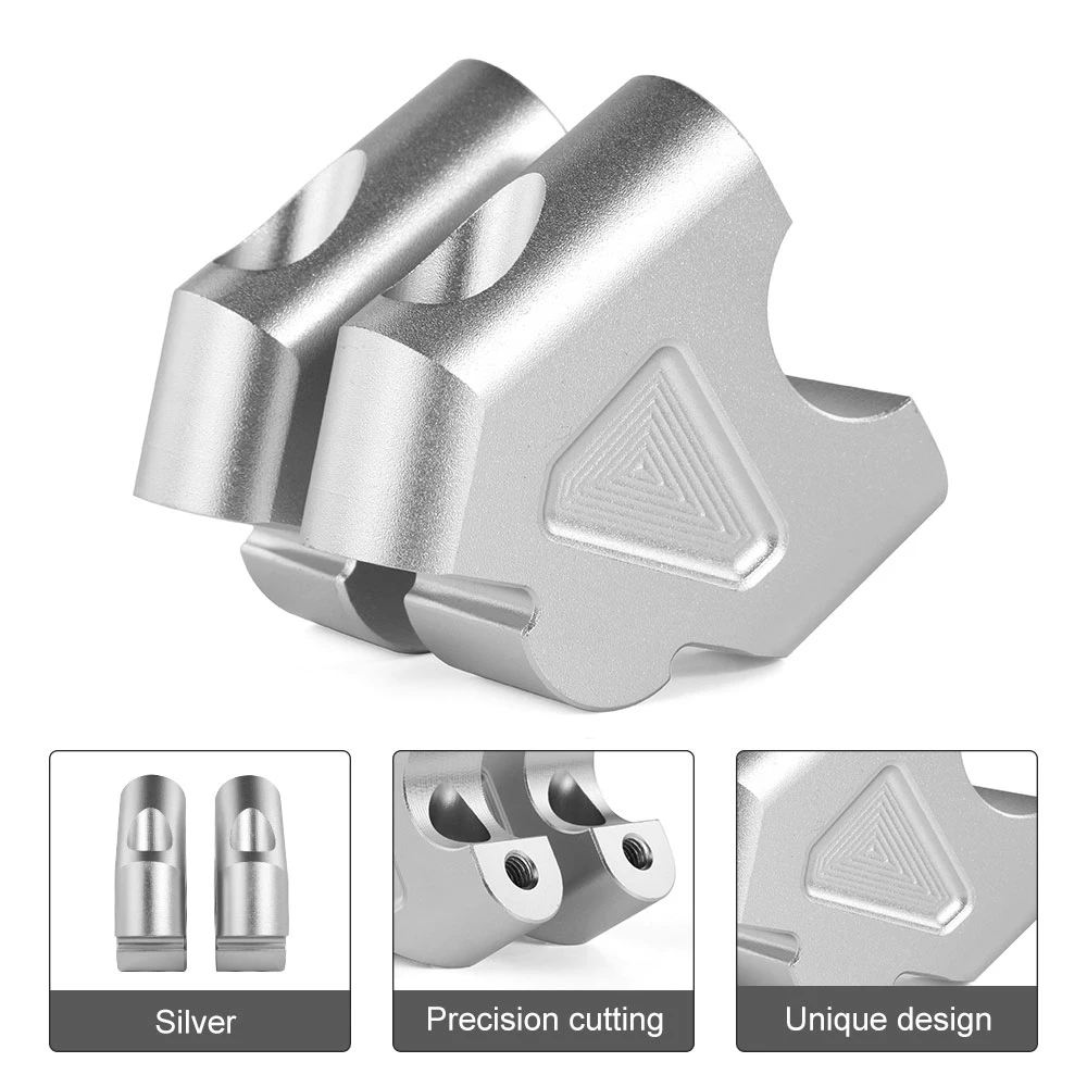 Motorcycle Aluminum Handle Bar Riser Offset Handlebar Riser Svartpilen 401 2017 2018 2019 2020 2021 2022 2023  Fit For Husqvarn