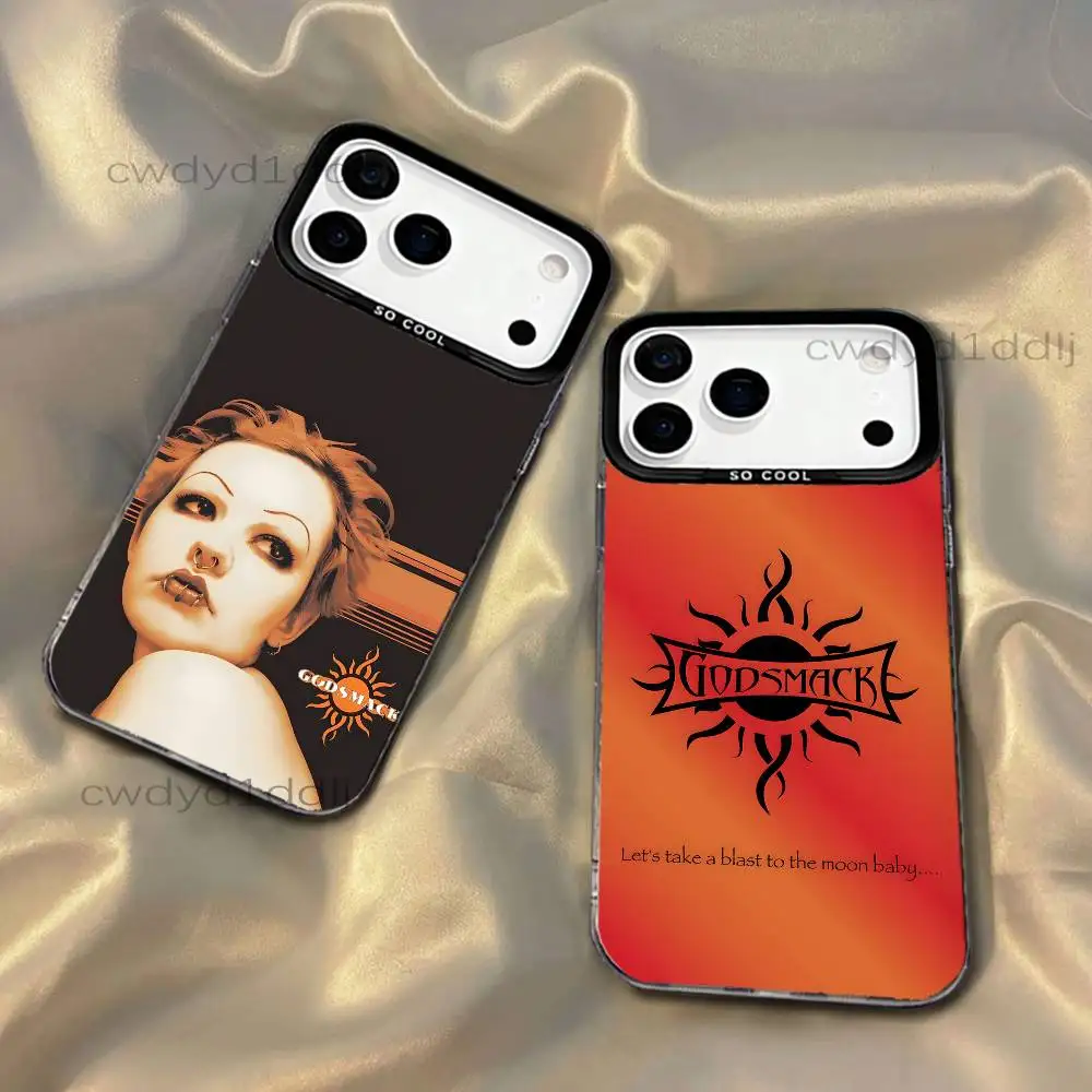 

G-Godsmack Awake For iPhone 17,16,15,14,13,12,X,8,Pro,Max,Plus,SE4,Air,Mini Black IMD Matte Case