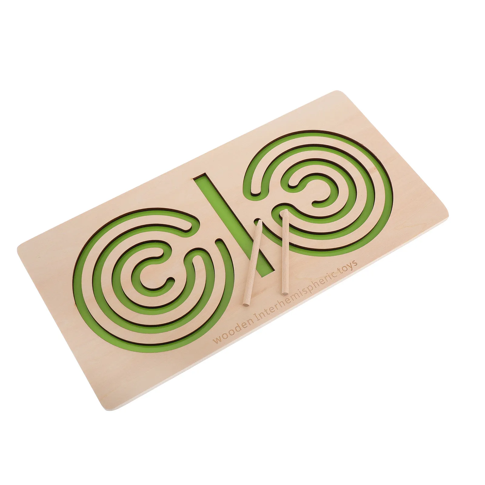 Wooden Maze Board Kids Hand Eye Coordination Fine Motor Skills Puzzle Game Early Education Development
