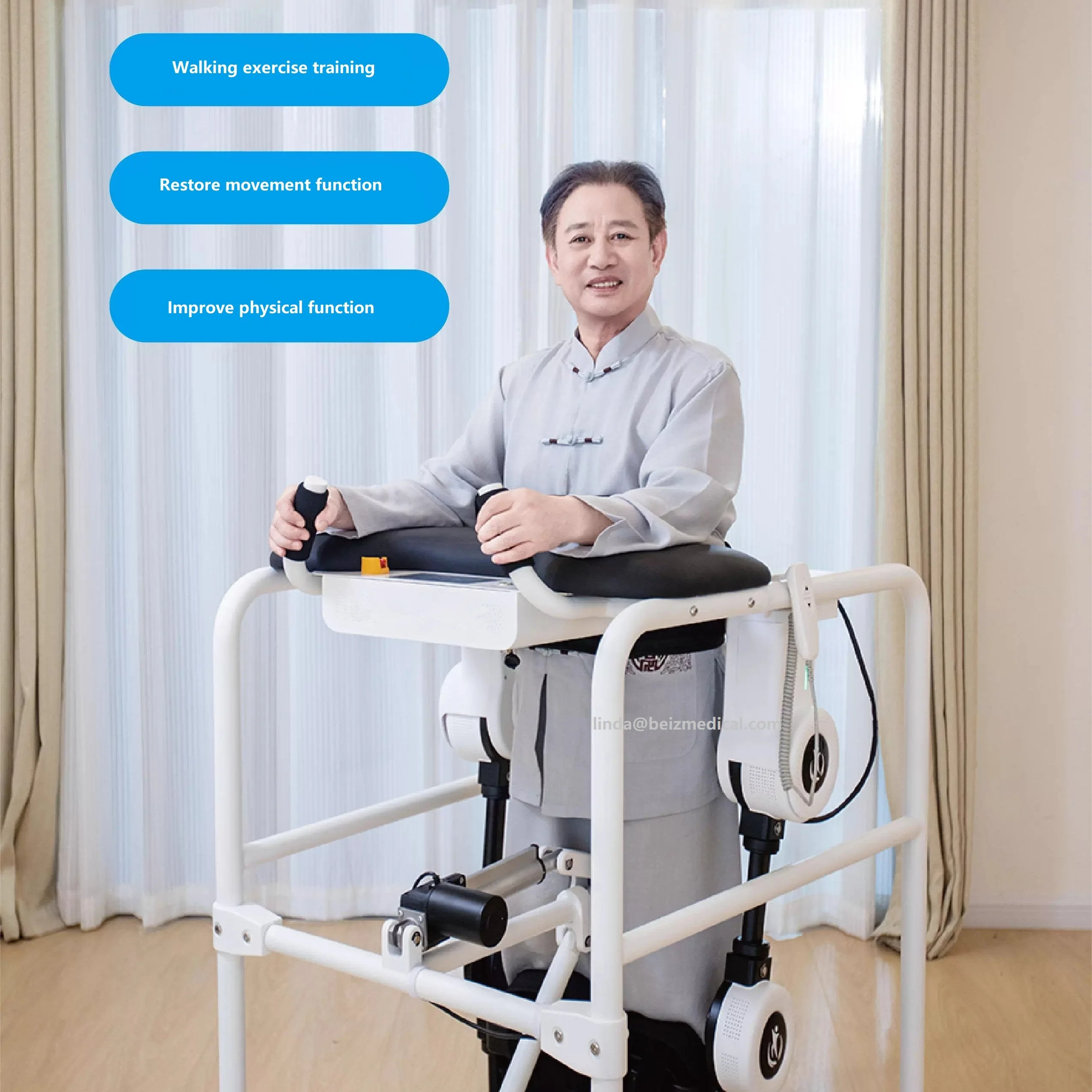 Exoskeleton Rehabilitation Robot Lower Limb Rehabilitation Training Stimulate Remodeling Of Nervous System For Disabled- BZ-MB01