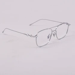 GENTLE ICC Titanium Ultra Light Glasses Frame Women Men Sqaure Optical Glasses BOLD