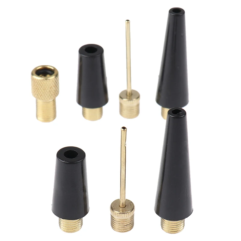 

3Pcs/set Ball Needle Nozzle Adapter Kit For Basketball Football Bicycle Tire Inflate Pump Parts Accessories