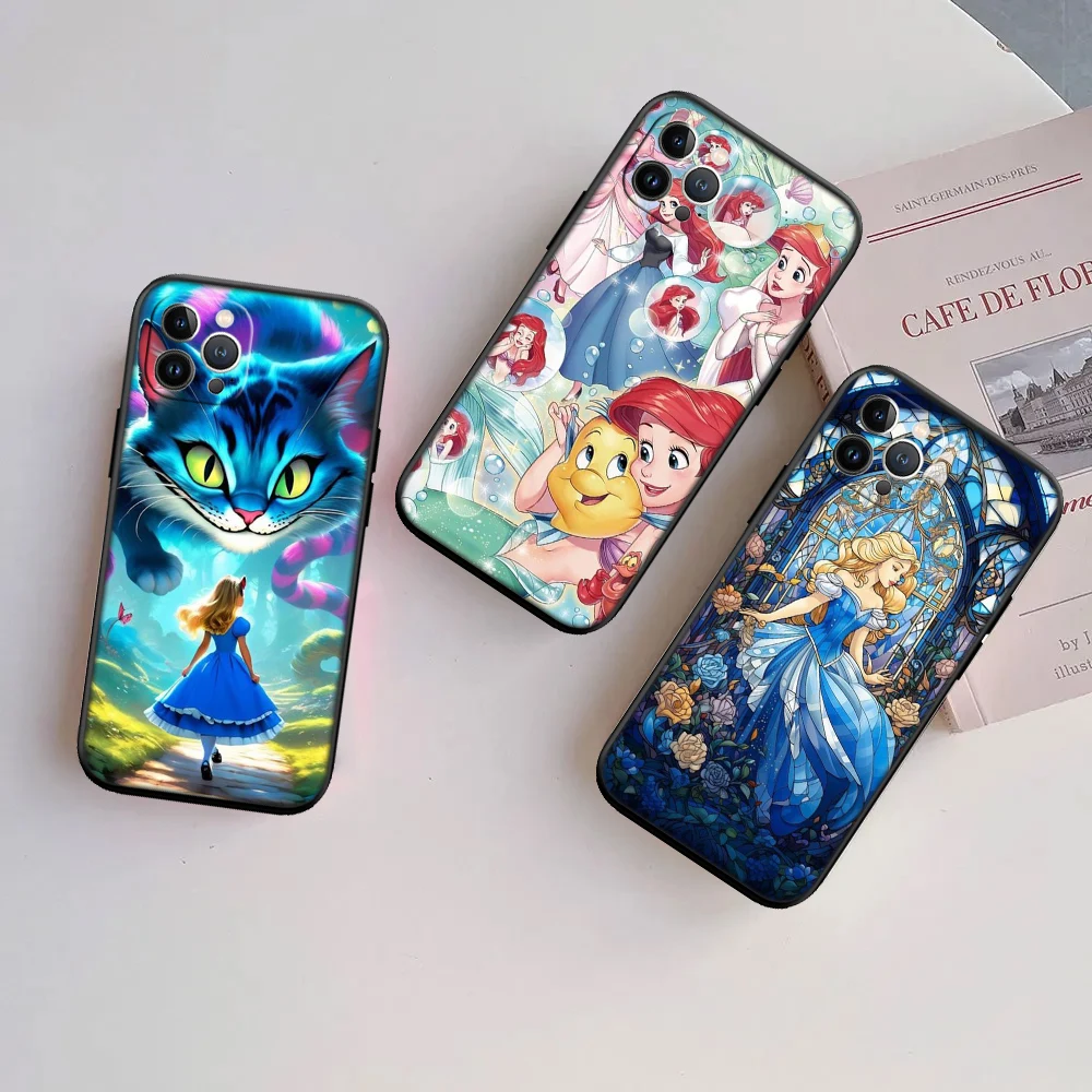 DS12 Princess Disney Phone Case for Samsung Galaxy A11 A12 A13 A15 A52S A53 A55 A56 A70 A71 A72 A73 F06 F16 F56 S10 Plus S10e view 5