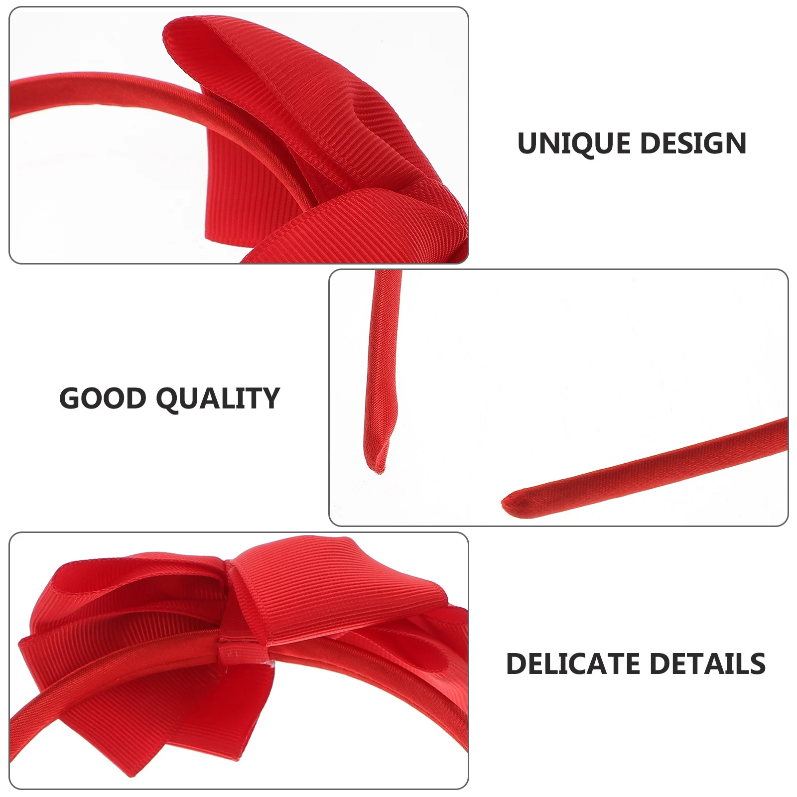

5Pcs Bowknot Headbands Party Photo Props Lovely Hair Decor Hair Accessories for Cosplay Performance
