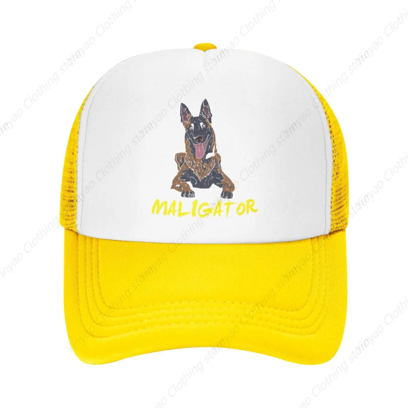 Marinos Dog Enthusiast Mesh Breathable Hat Cool Gift Baseball Hat Outdoor Sports Truck Hat