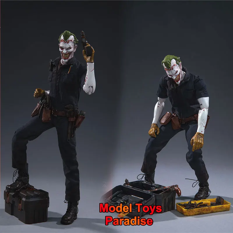 

SWTOYS FS037 1/6 Коллекционные игрушки Скининг Клоун Суперзлодей Солдат Полный набор 12 дюймов Фигурка Модель Подарки для фанатов