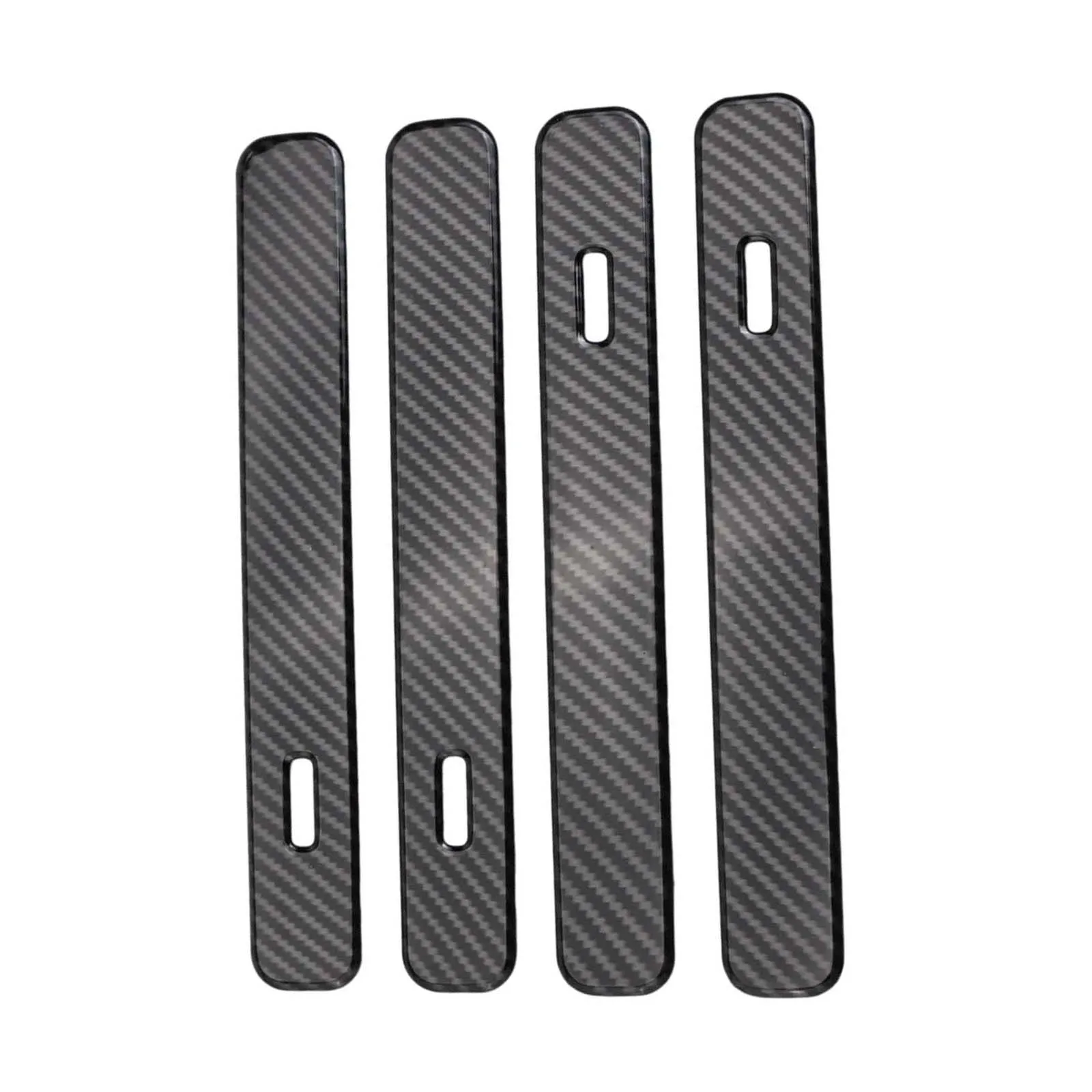 Car Interior Upgrade Carbon Fiber Black Carbon Fiber Door Handle Easy Installation High Universality Fit Unique Colors