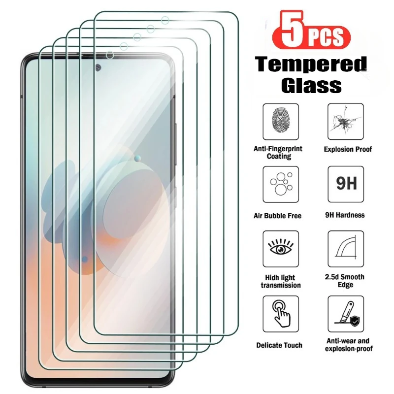 5Pcs Tempered Glass For Samsung Galaxy A71 A51 A41 A31 A21 A90 A80 A50 A40 A30 A20 A10 Screen Protector for Galaxy A50s A21s