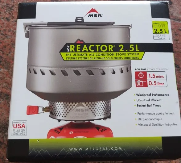 MSR Reactor 2.5L Reactor Integrated Furnace Windburner 2.5L Fengshen Windproof