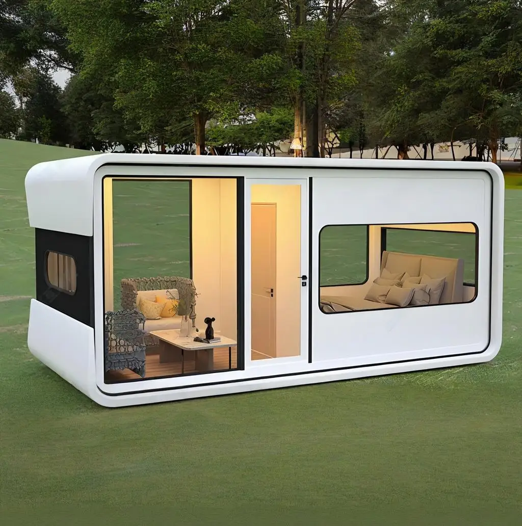 Modern Lightweight Modular Prefab Pods Multi-Scene Container Houses For Residential & Leisure Living Spaces
