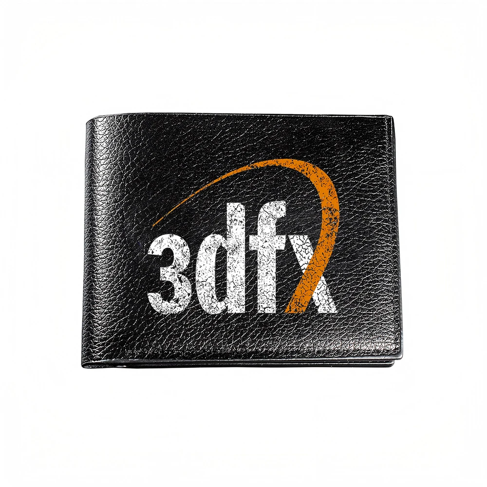 3dfx Logo Men's Wallet Card Holder Casual Business Fashion Print Design Stylish Everyday Accessory For Modern Lifestyle