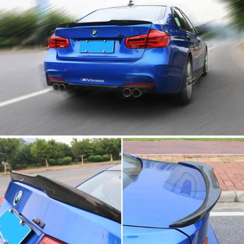 F30 ABS Rear Trunk Spoiler Wing M4 Style For BMW F30 3 Series Saloon / F80 M3 2012 +