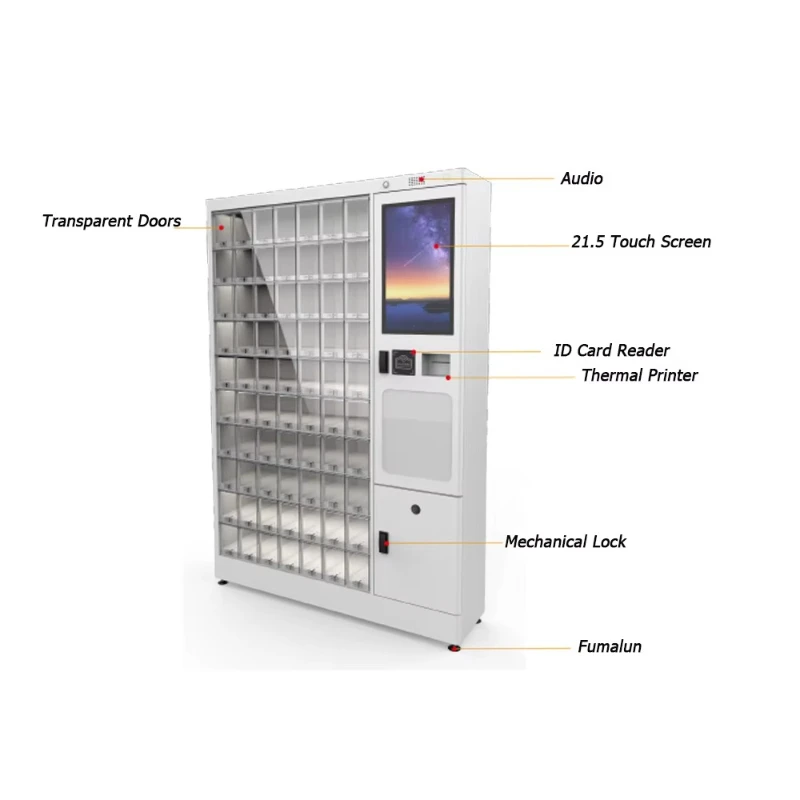 

Personalized key cabinet Smart supermarket locker with facial recognition, convenient small storage solution, safe to use