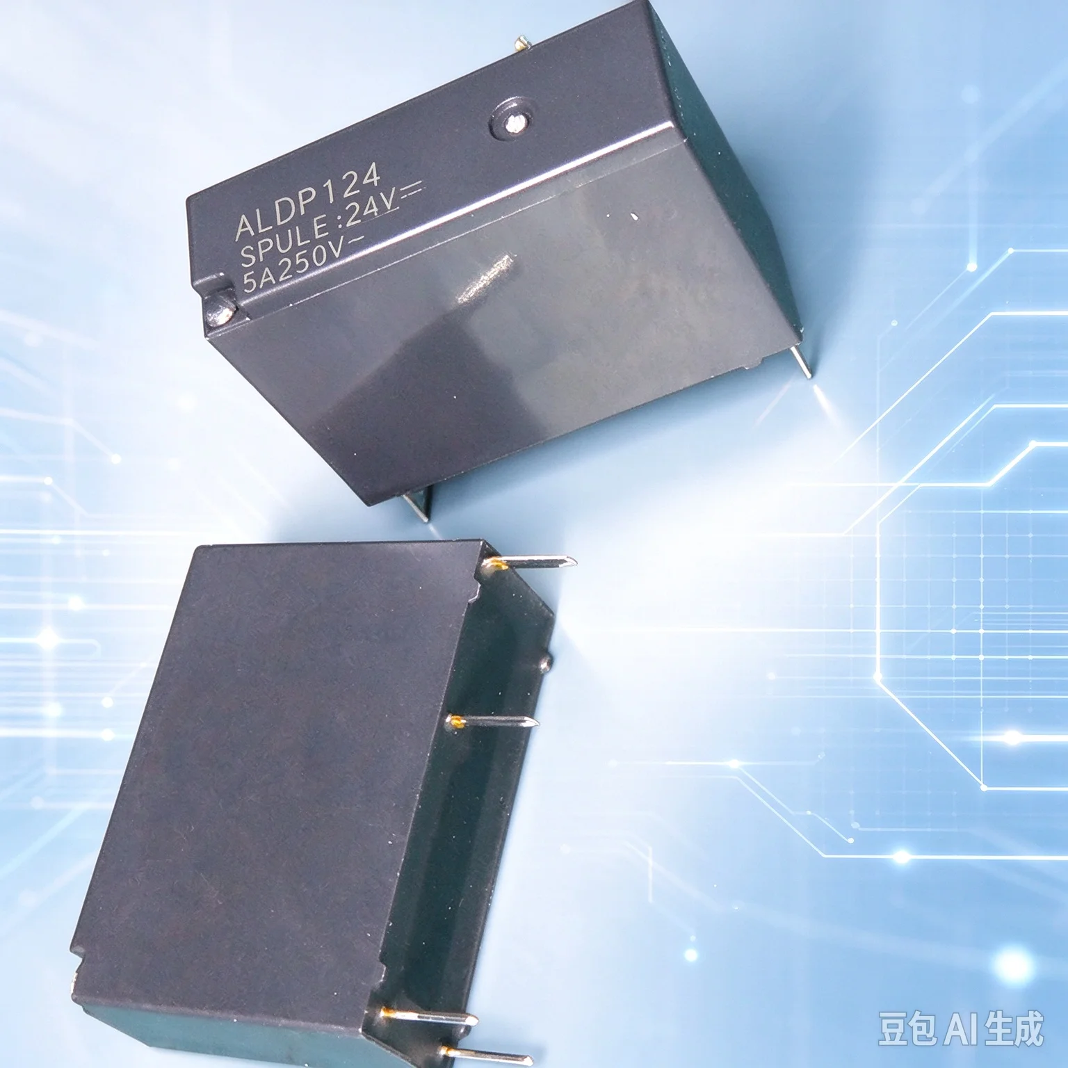 Supply 24V Relay ALDP124 for Viessmann Boiler F05 F5 Fan Relay J0477  10pcs