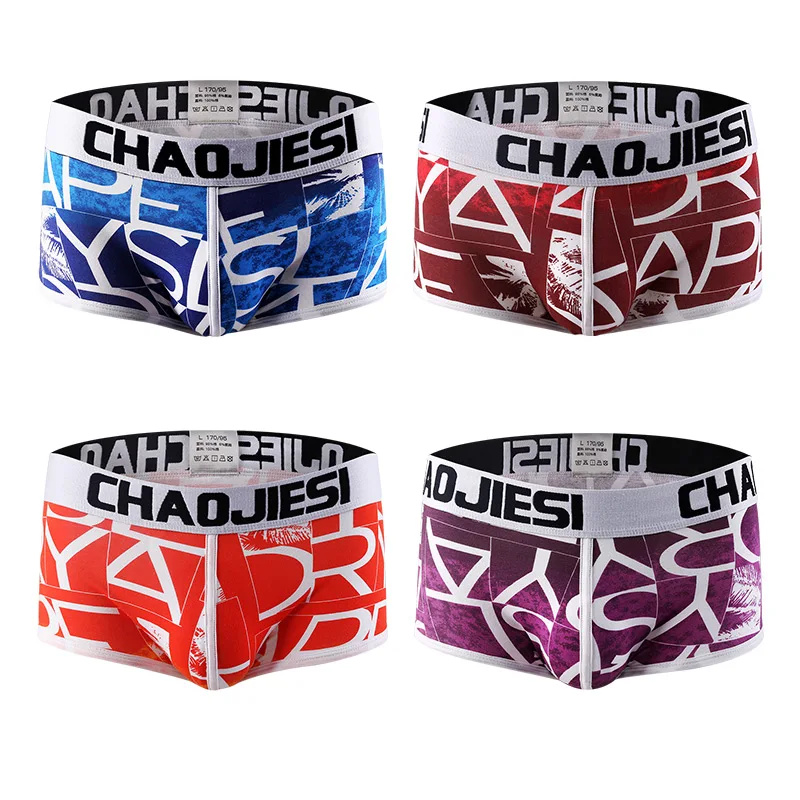 1pcAntarctic Man herenondergoed, herenslips, trendy katoenen boxershorts, zomer dunne ademende shorts, onderbroeken, ondergoed