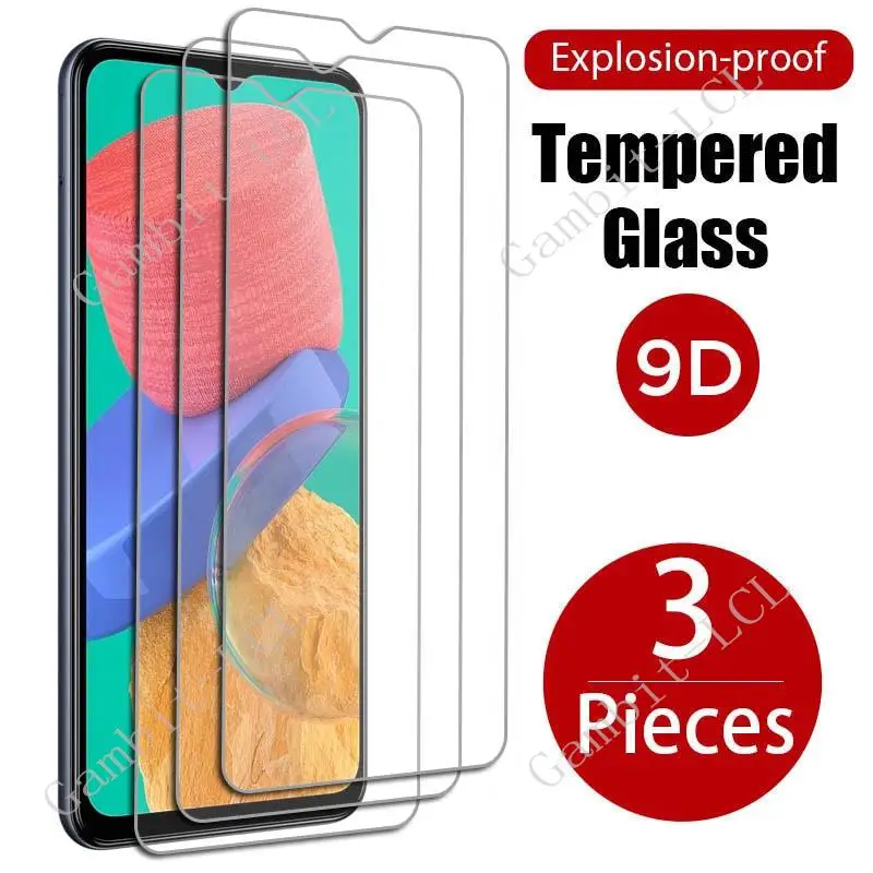 3PCS Tempered Glass For Samsung Galaxy M33 5G Protective ON GalaxyM33 M 33 SM-M336B M336K 6.6