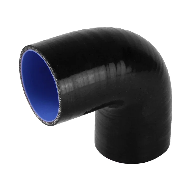 60mm 2.36inch ID 90 Degree Elbow Silicone Pipe Hose Black/Blue/Red