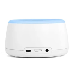 Máquina de ruído branco alto-falante compatível com bluetooth recarregável cronometragem para adulto bebê dormir