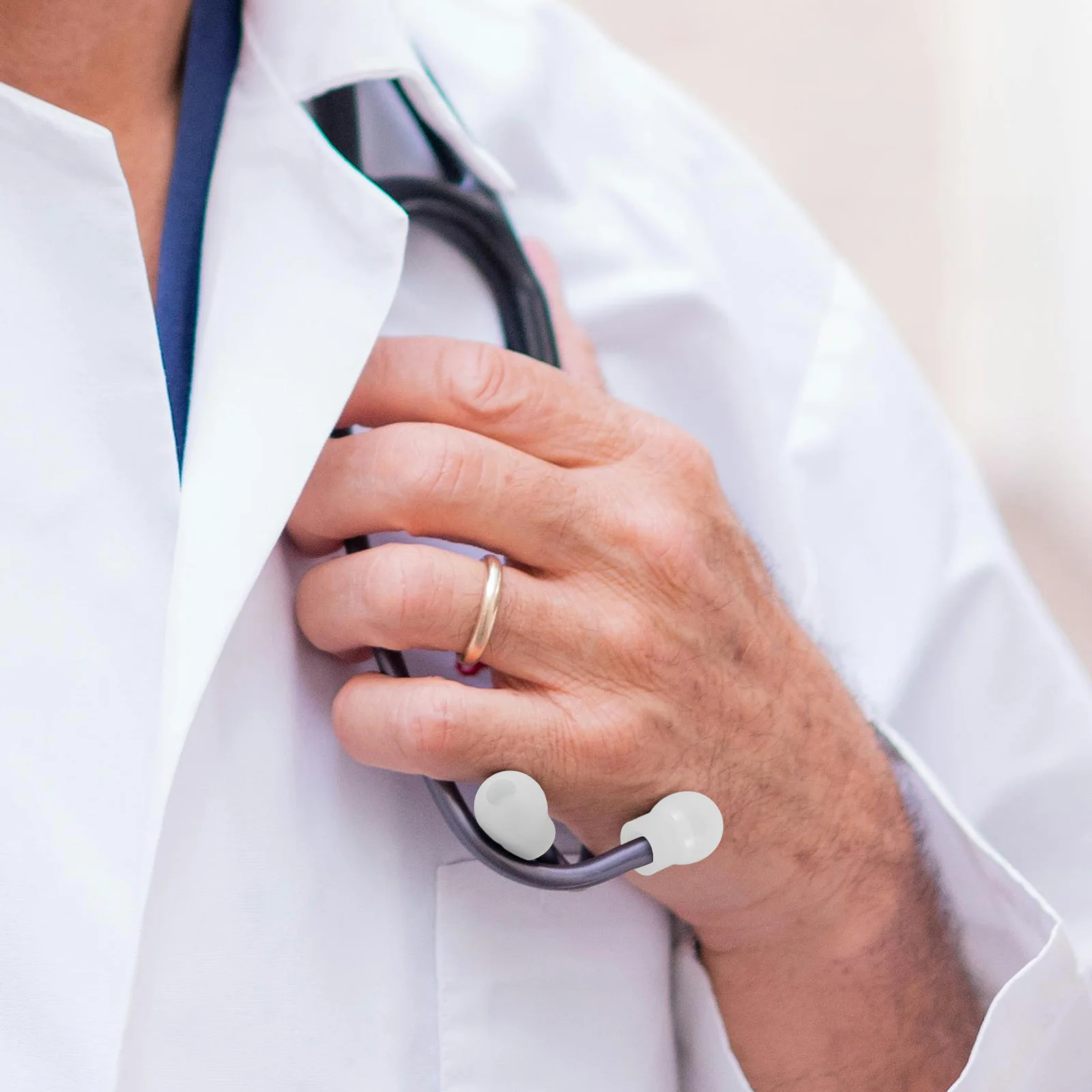 

8 шт., сменные силиконовые вкладыши для стетоскопа, мягкие удобные амбушюры, запасные части, аксессуары для экзаменов