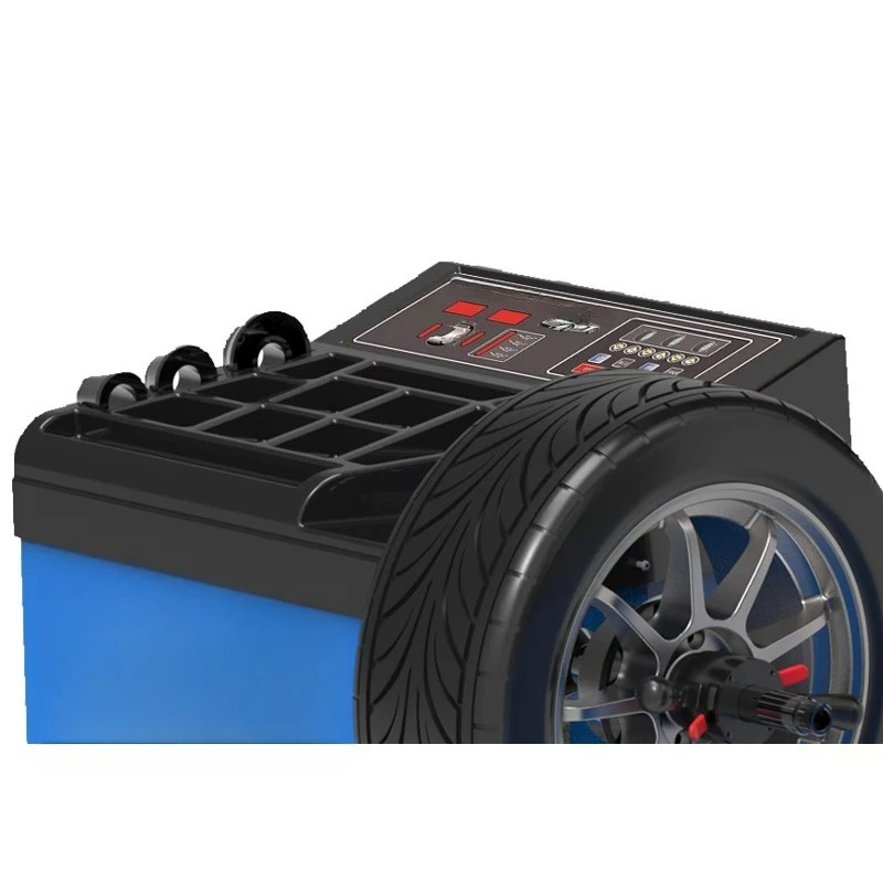 Computerized Wheel Balancer High Precision Dynamic Balancing Machine for Car  Tire Shop Garage Repair