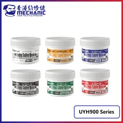 MECHANIC UVH900 Series 100g UV Curing Solder Mask Ink Soldering Paint Oil Flux Prevent Corrosive Arcing for BGA PCB Motherboard