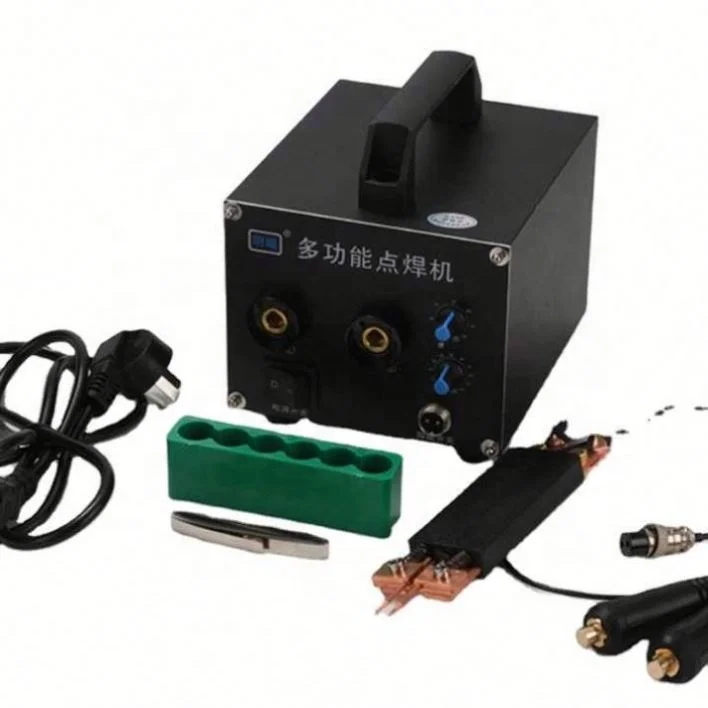Portable 18650 Battery Operated Mini Spot Welder Super Capacitor Energy Storage Pulse Machine