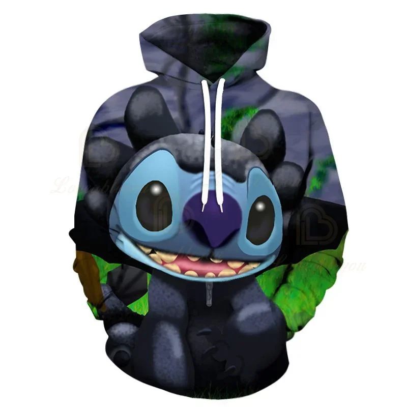 Casual 3D Mens Hoodies Dis Stitch Men Women Sweatshirt Cool Cap Sweatshirts Anime Hoodie Boys Girls Pullovers Tops