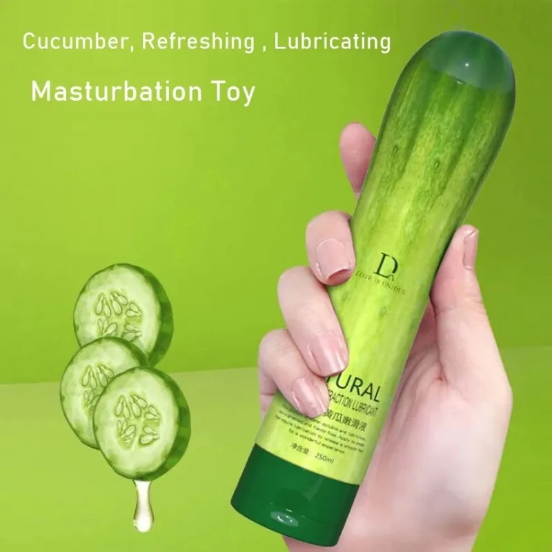 Lubricant Gel for Sex Water Based Cucumber Lubrication Vagina Anal Sexo Grease Personal Lube Body Massage Oil Masturbation Toys