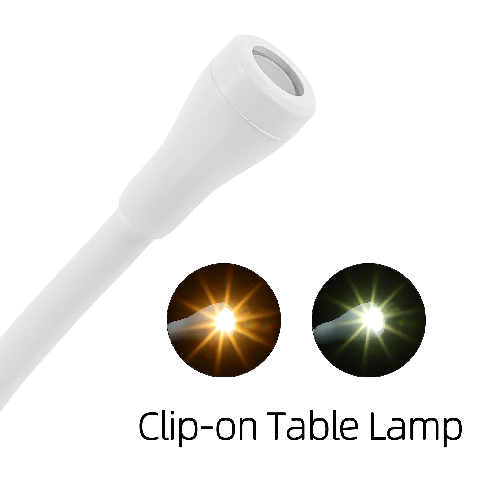 

Clip on Reading Light Small Rechargeable Book Lamp Adjustable LED Mini Light for Eye Protection Study Work Book Reading Lamp