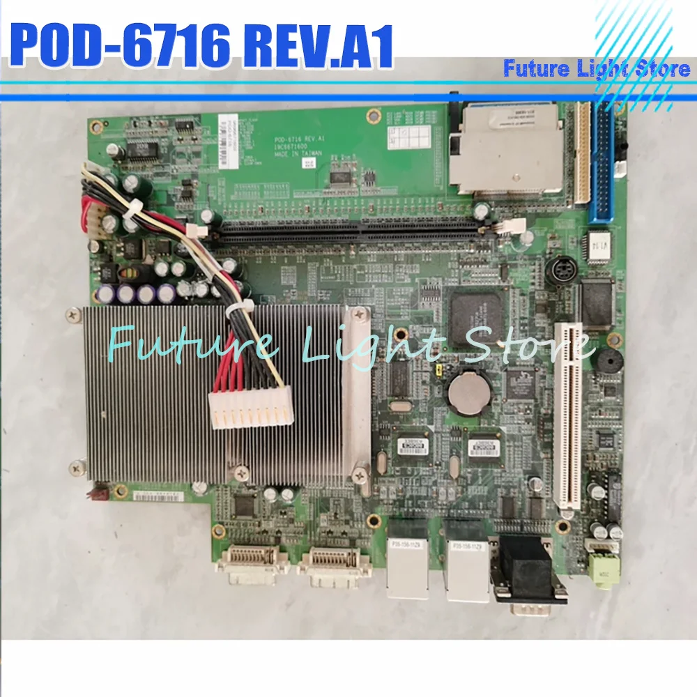 

19C6671600 Computer Industrial Control Motherboard POD-6716 REV.A1