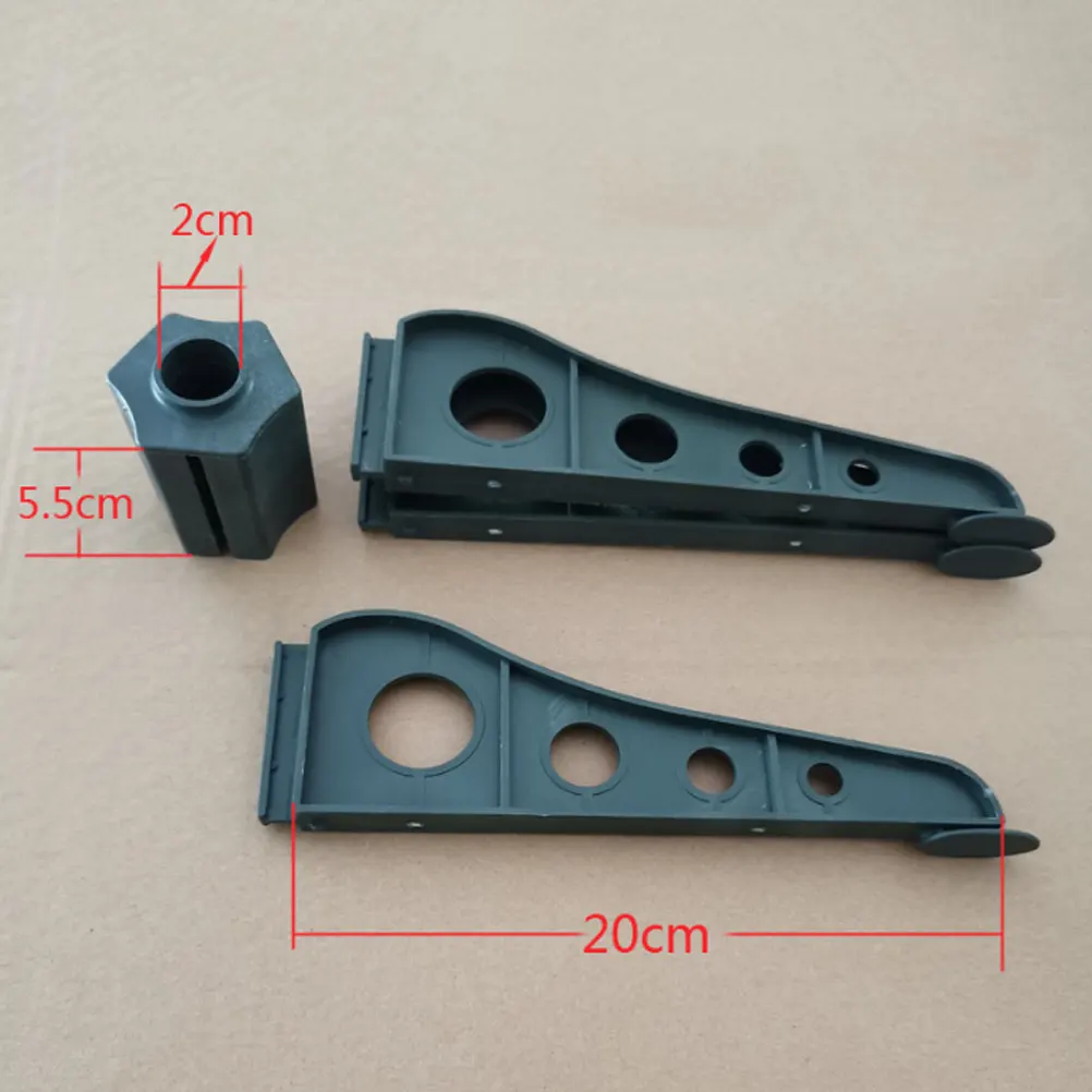 

2pcs Christmas Base Stand Sturdy Plastic Xmas Tree Rack Home Support Bracket Artificial Tree Stand Party Supplies