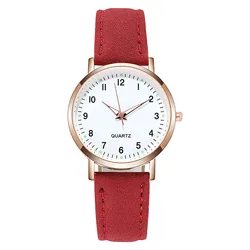 Ladies Diamond-Studded Watch Luminous Retro Female Watch Belt Quartz Watch Leather Strap Luxury Fashion Elegant Woman Watch