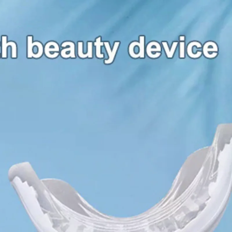 

1PCS 4in1 Teeth Whitening 16 Lights Timed Smart Led Portable USB Rechargeable Blue Light Oral Care Bleach Teeth Whitening