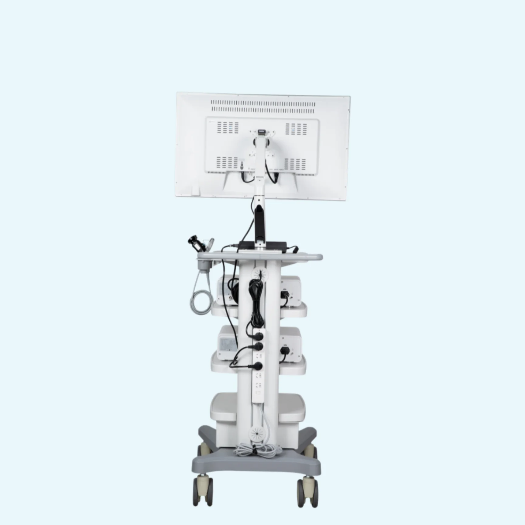 2026 New 4K 27 Inches Screen Endoscope Laparoscopy Camera For Surgery 4K Ultra HD Endoscope Camera System Trolley​