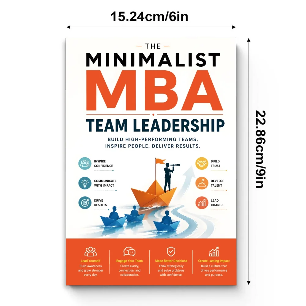 Minimalist MBA: Team Leadership, Guide to High-Performance Teams, Trust, Communication, Talent and Change Management