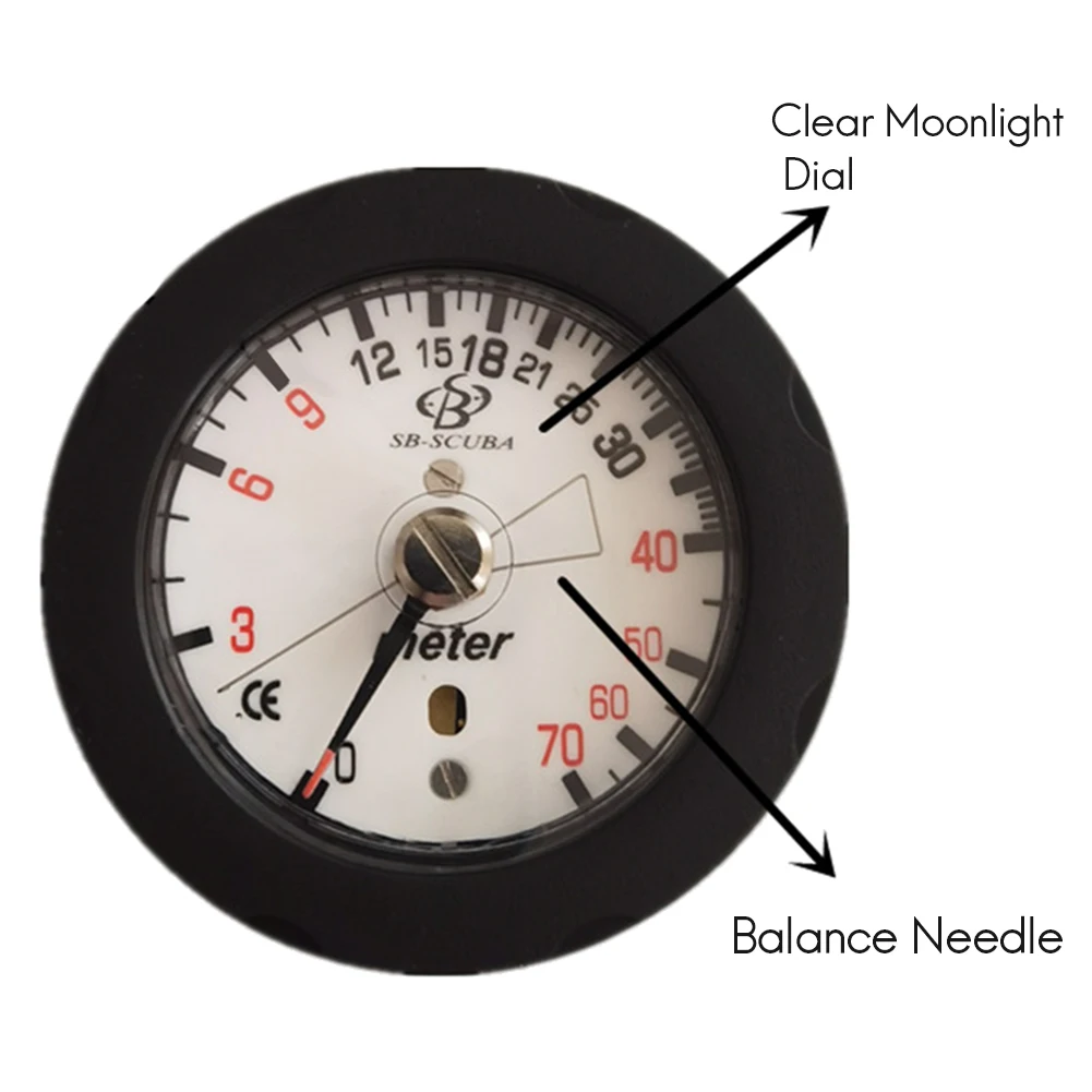AF91-70M Immersione subacquea impermeabile con cinturino per immersione subacquea fluorescente