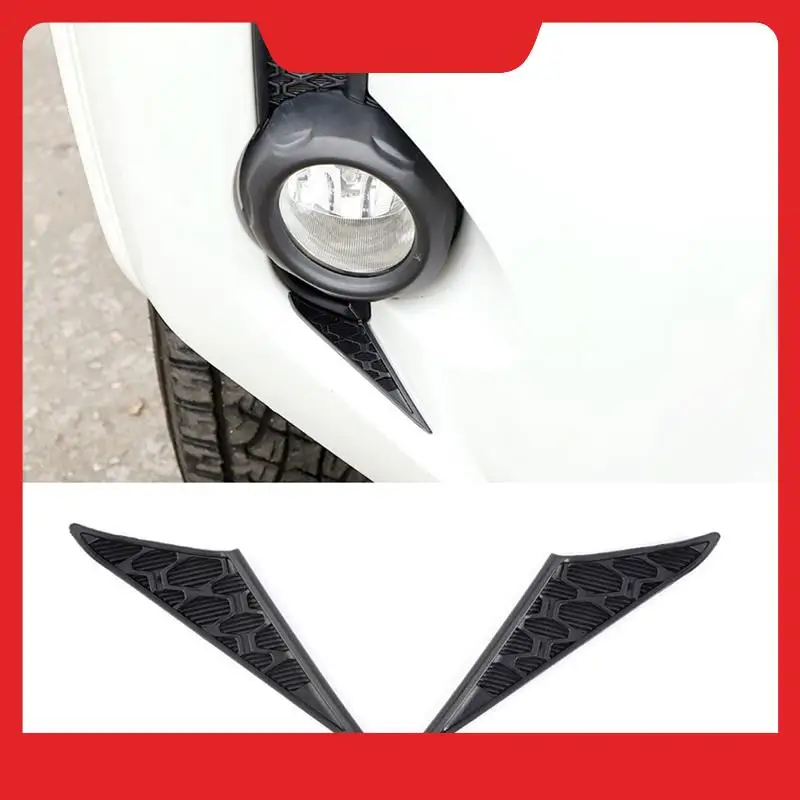 Front Bumper Grille Trim Accessories For Toyota 4Runner 2014-2023 Fog Light Fang Decorative Decals