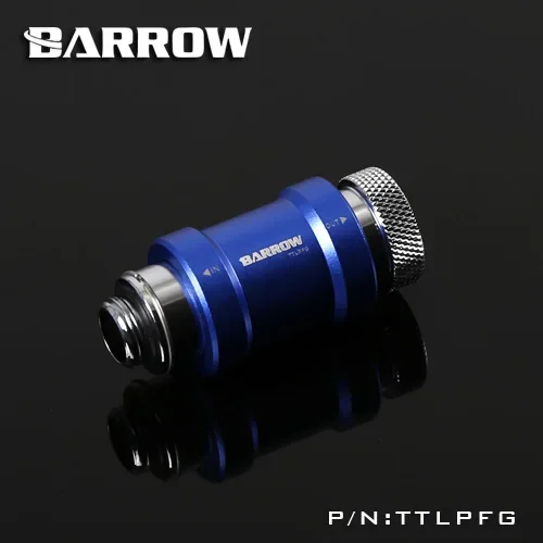 Barrow TTLPFG Flat push type check valve single inner thread part for water cooling computer