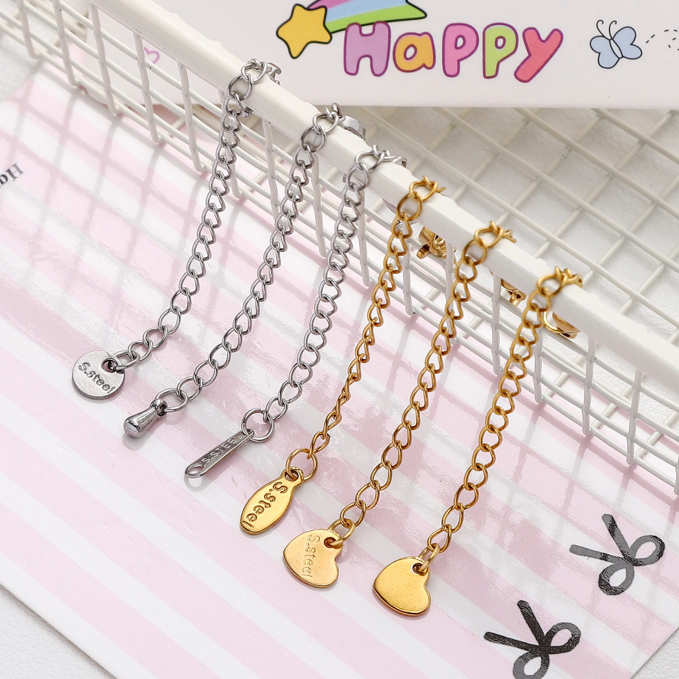 1-5-шт-удлинительные-цепочки-из-нержавеющей-стали-71-75-мм-с-застежками-карабинами-для-браслетов-ожерелий-изготовления-ювелирных-изделий-своими-руками