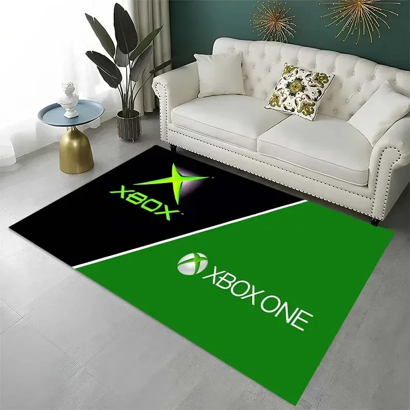 

X-box game creative carpets living room bedroom home decor carpets children's game non-slip mats outdoor camping carpets gifts