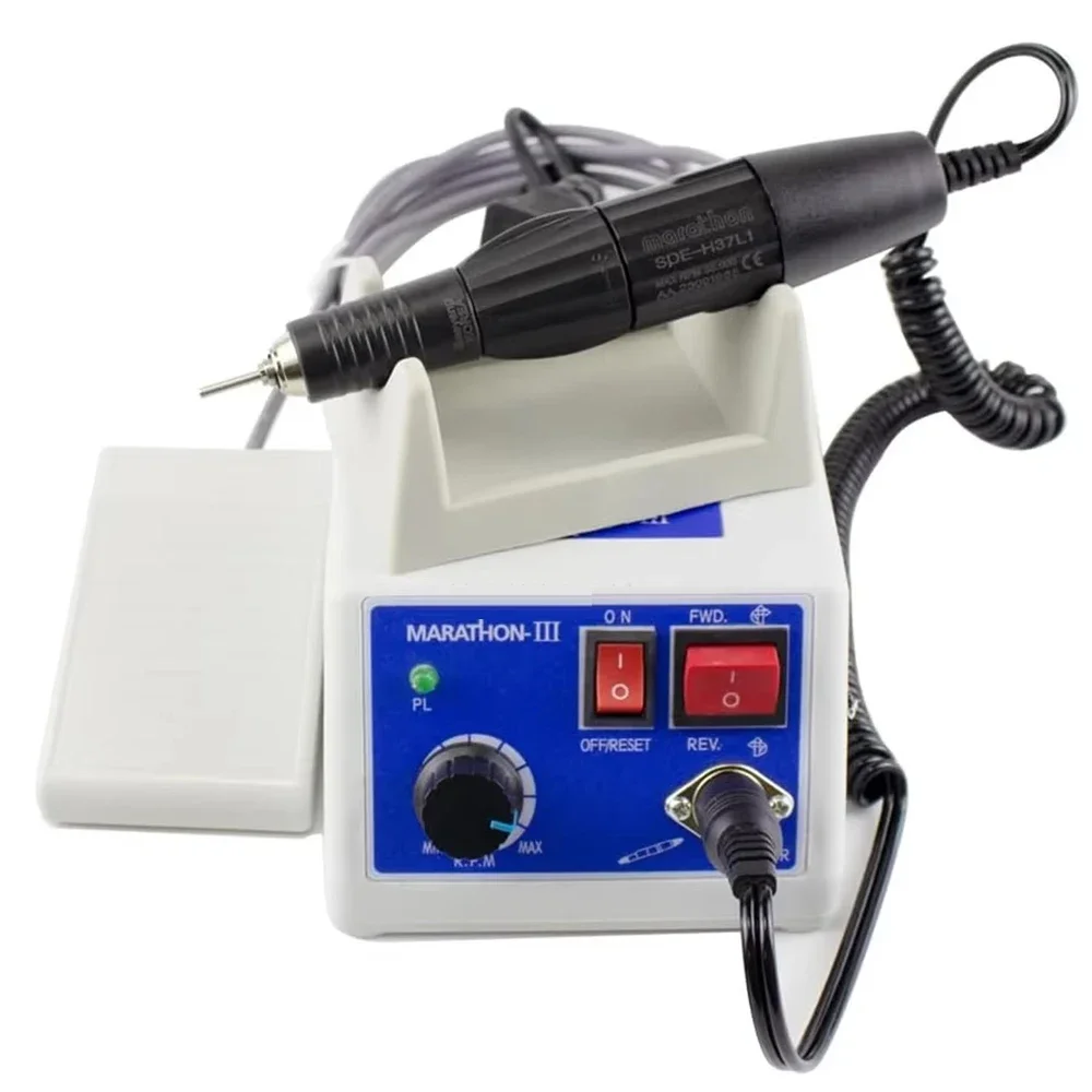 

Dental Lab Marathon III Motor Micromotor Kit N3 35K RPM with H37L1 Handpiece for Professional Dentistry