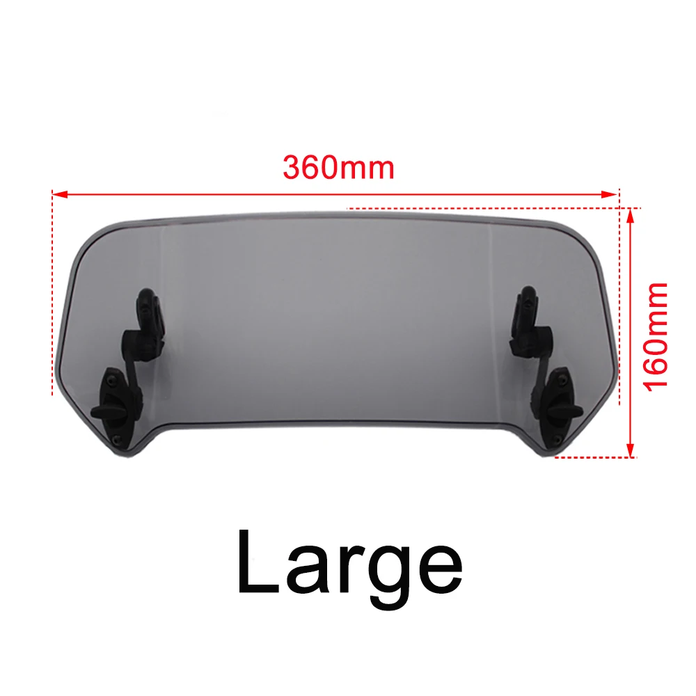 For Suzuki VS 600 800 DL650 DL1000 DL250 V-STROM 650 1000 XT Motorcycle Windshield Extension Spoiler Windscreen Air Deflector