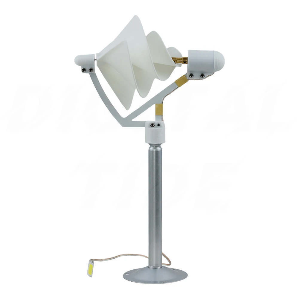 Verticale Vijf-bladige Wind Generator Model Drie-fase Permanente Magneet Borstelloze Generator Lage snelheid Windmolen Draagbare Outdoor Opmerkelijke Duurzaamheid