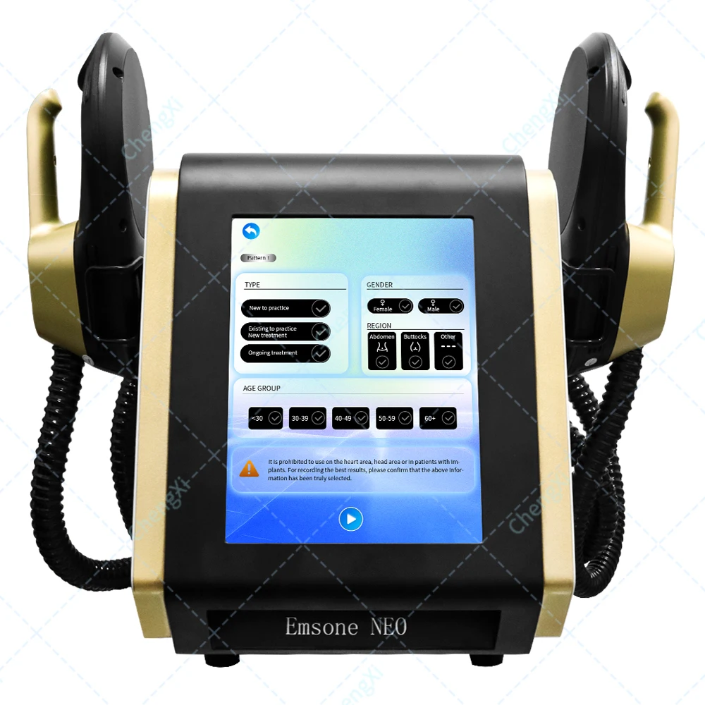 RF الجسم حرق الدهون Emsone NEO 6500W HIEMT تحفيز نحت العلاج آلة فقدان الوزن وتشكيل آلة