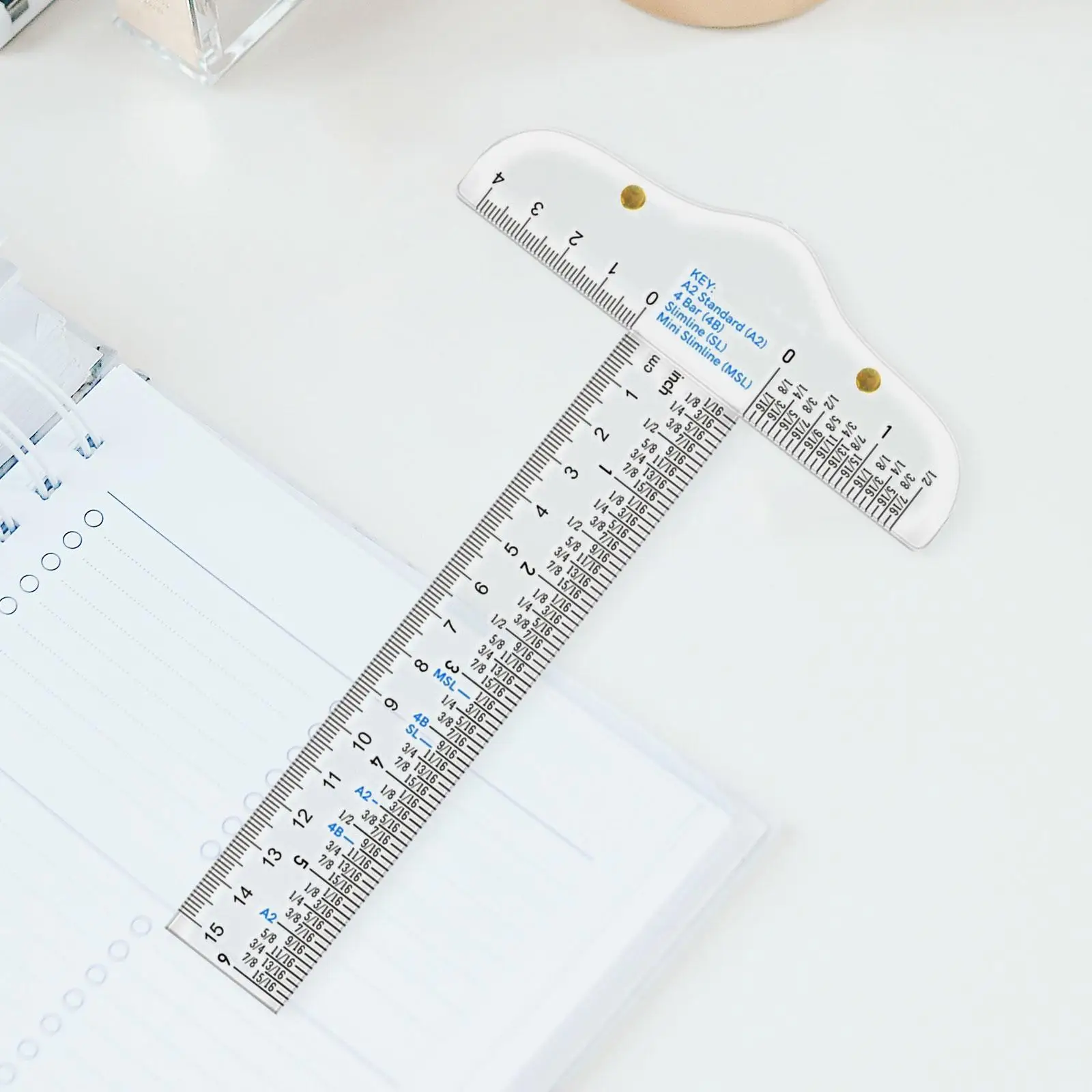 Clear Acrylic T Square Ruler 6